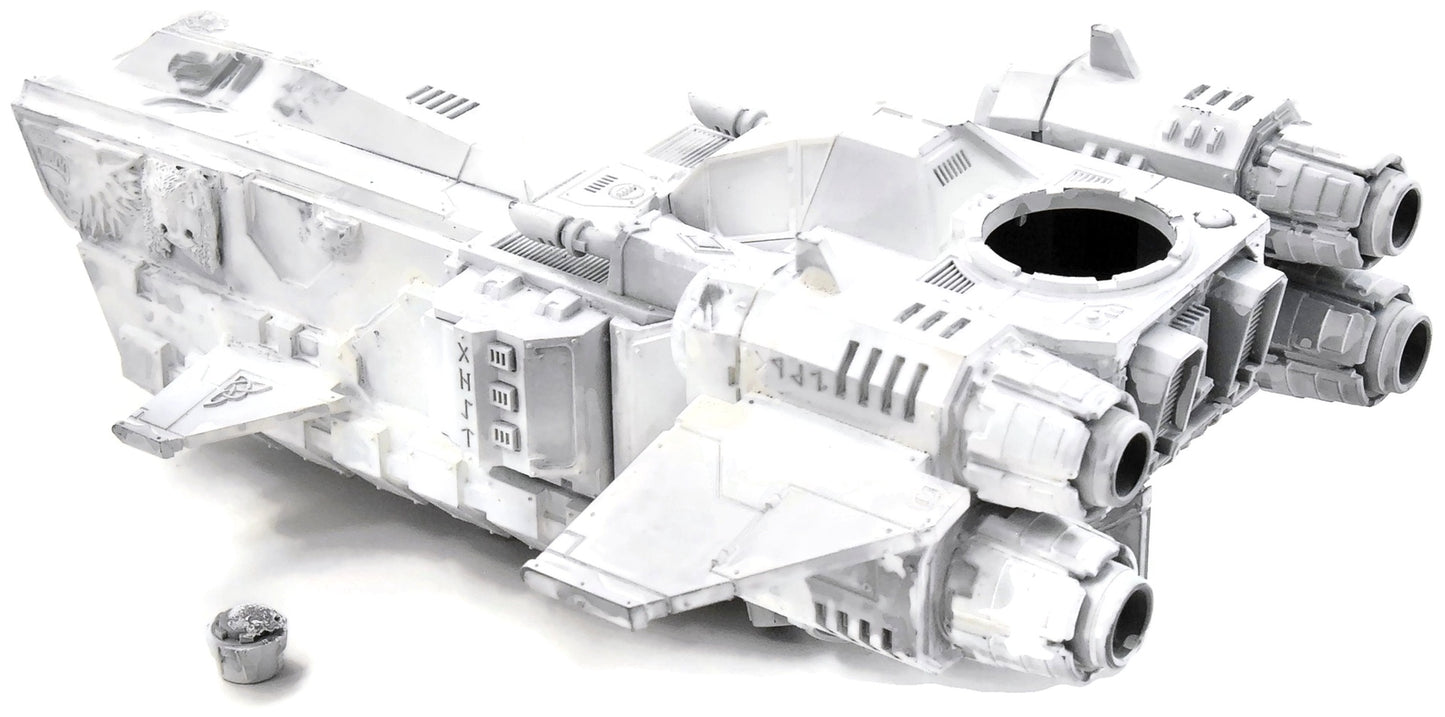 SPACE WOLVES Stormfang Gunship #1 Warhammer 40K Bad Condition