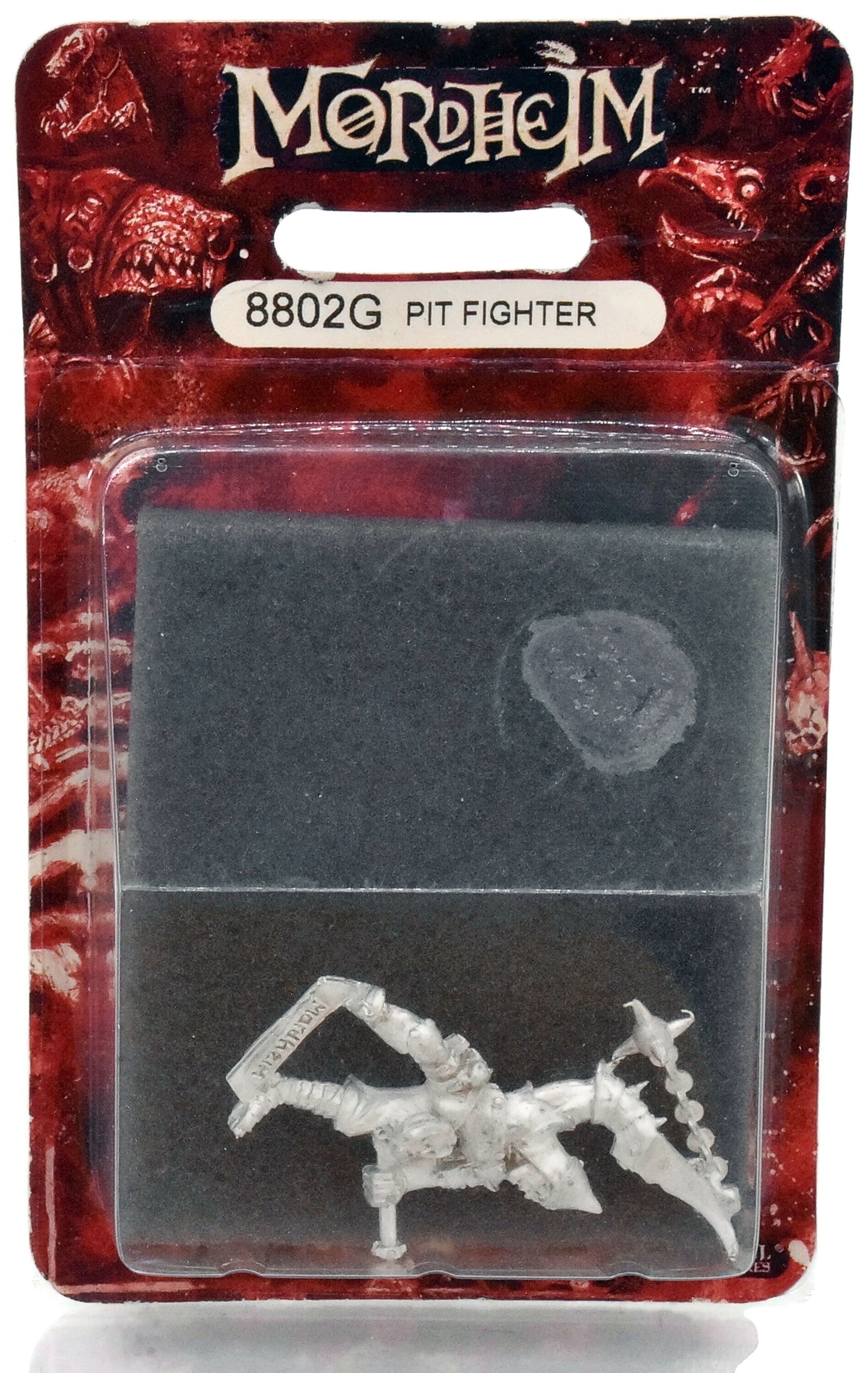 Mordheim Pit Fighter #1 METAL Warhammer Fantasy Sealed Blister