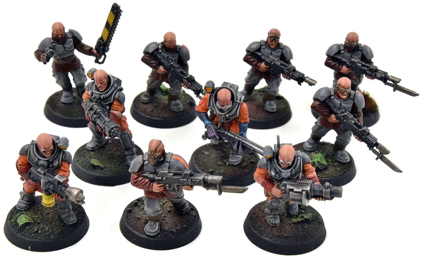 GENESTEALER CULTS 10 Neophyte Hybrids #5 PRO PAINTED Warhammer 40K