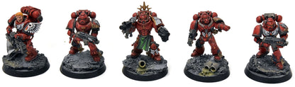 BLOOD ANGELS 10 Tactical Marines #21 PRO PAINTED Warhammer 40K