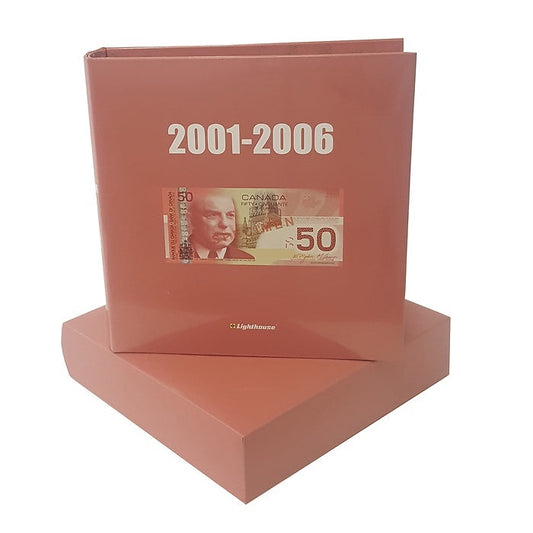 Numis Album For Canadian Banknotes 2001-2006