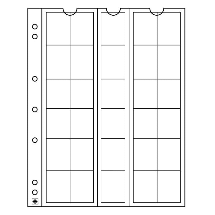 NUMIS Coin Sheets 25 (NH30)