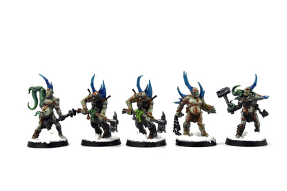 DEATH GUARD 10 Poxwalkers #1 PRO PAINTED 40K