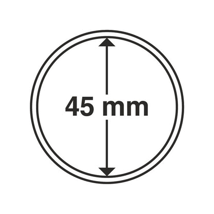 Coin Capsules Inner Diameter 45 MM