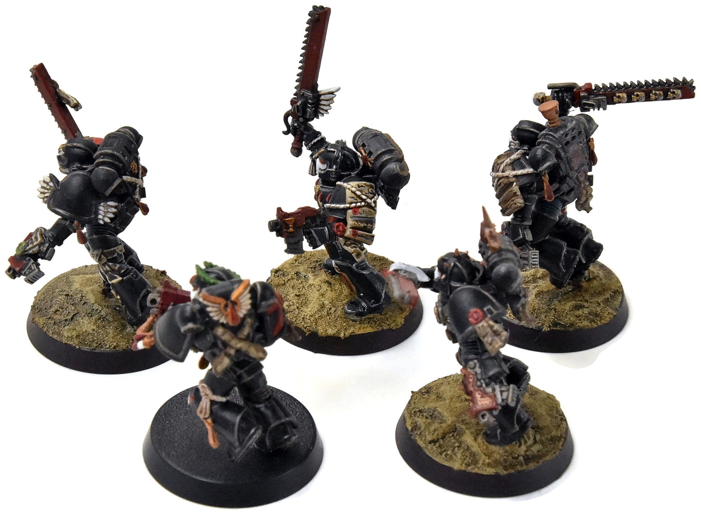BLOOD ANGELS 5 Death Company #4 WELL PAINTED Warhammer 40K