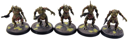 MAGGOTKIN OF NURGLE 10 Plaguebearers #1 WELL PAINTED Sigmar