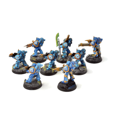 THOUSAND SONS 8 Horus Heresy Rubric Marines FORGE WORLD PAINTED