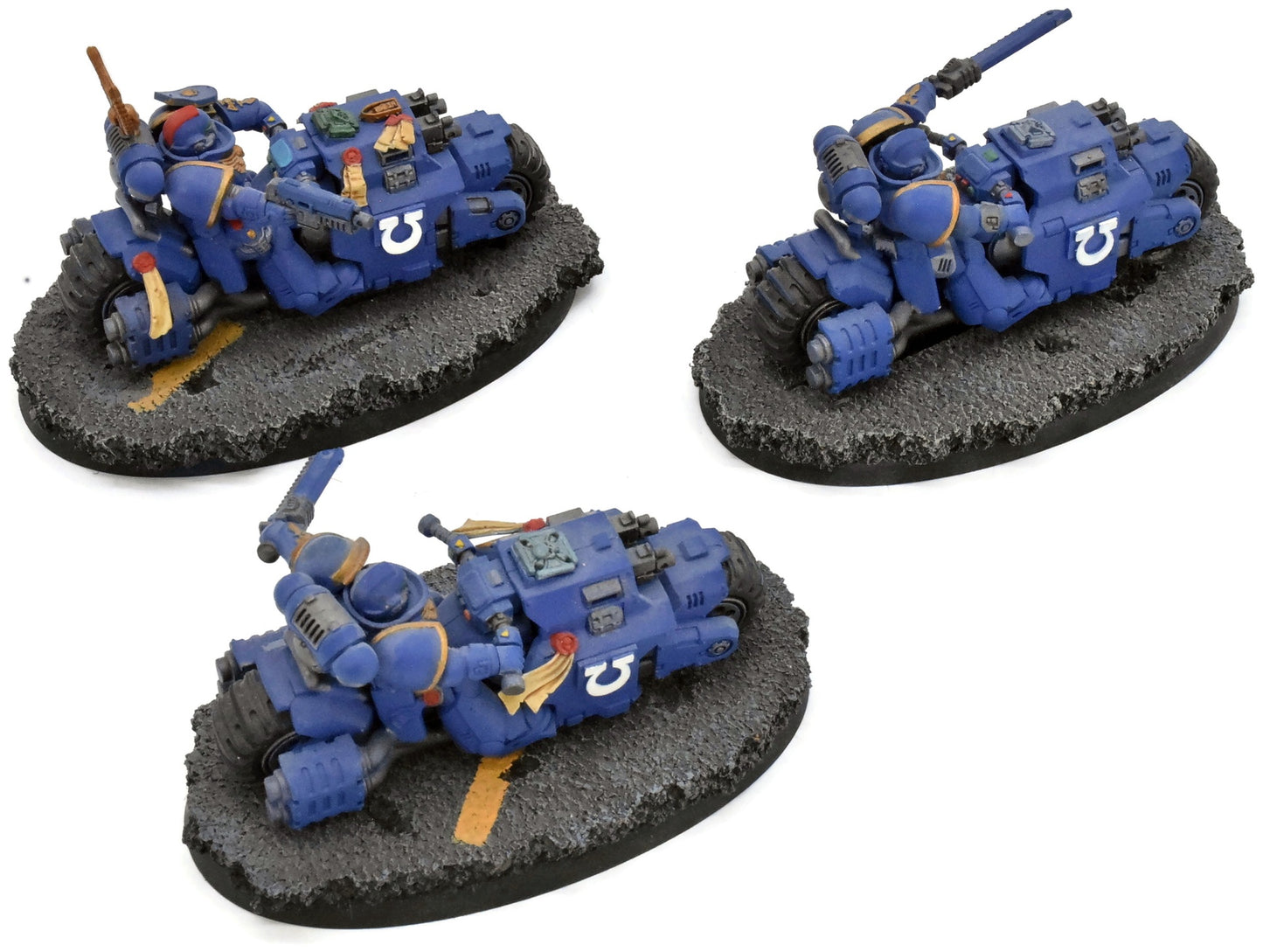 SPACE MARINES 3 Outriders #2 CONVERTED Warhammer 40K