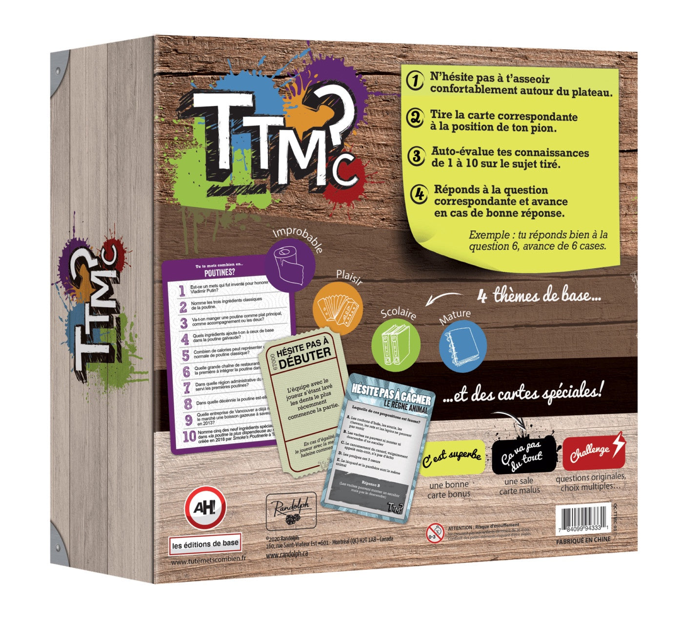 TTMC? – Tu Te Mets Combien?