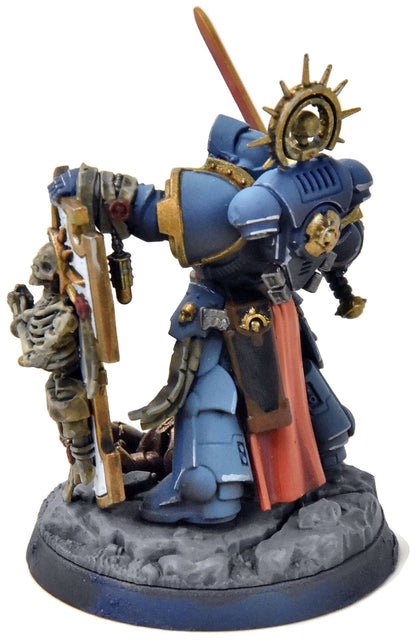 SPACE MARINES Indomitus Captain #1 WELL PAINTED Warhammer 40K