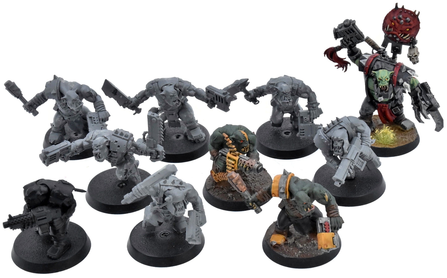 ORKS 10 Ork Boyz #1 Warhammer 40K 3663