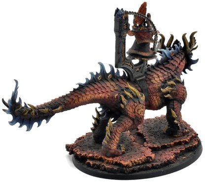 FYRESLAYERS Magmadroth #1 WELL PAINTED Warhammer Sigmar Converted