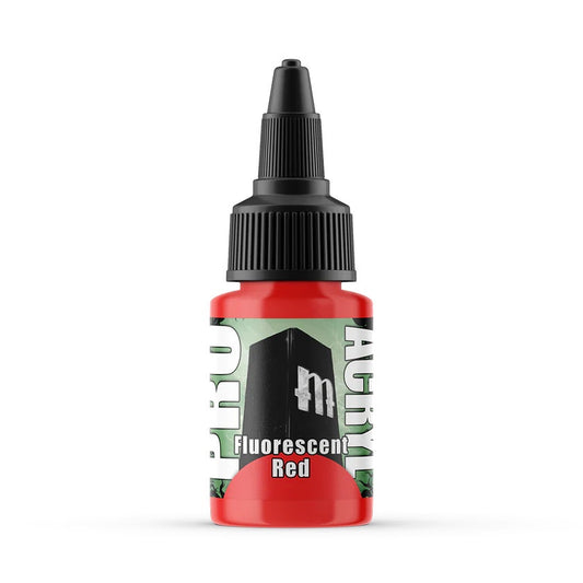 Pro Acryl Fluorescents Red (F01)