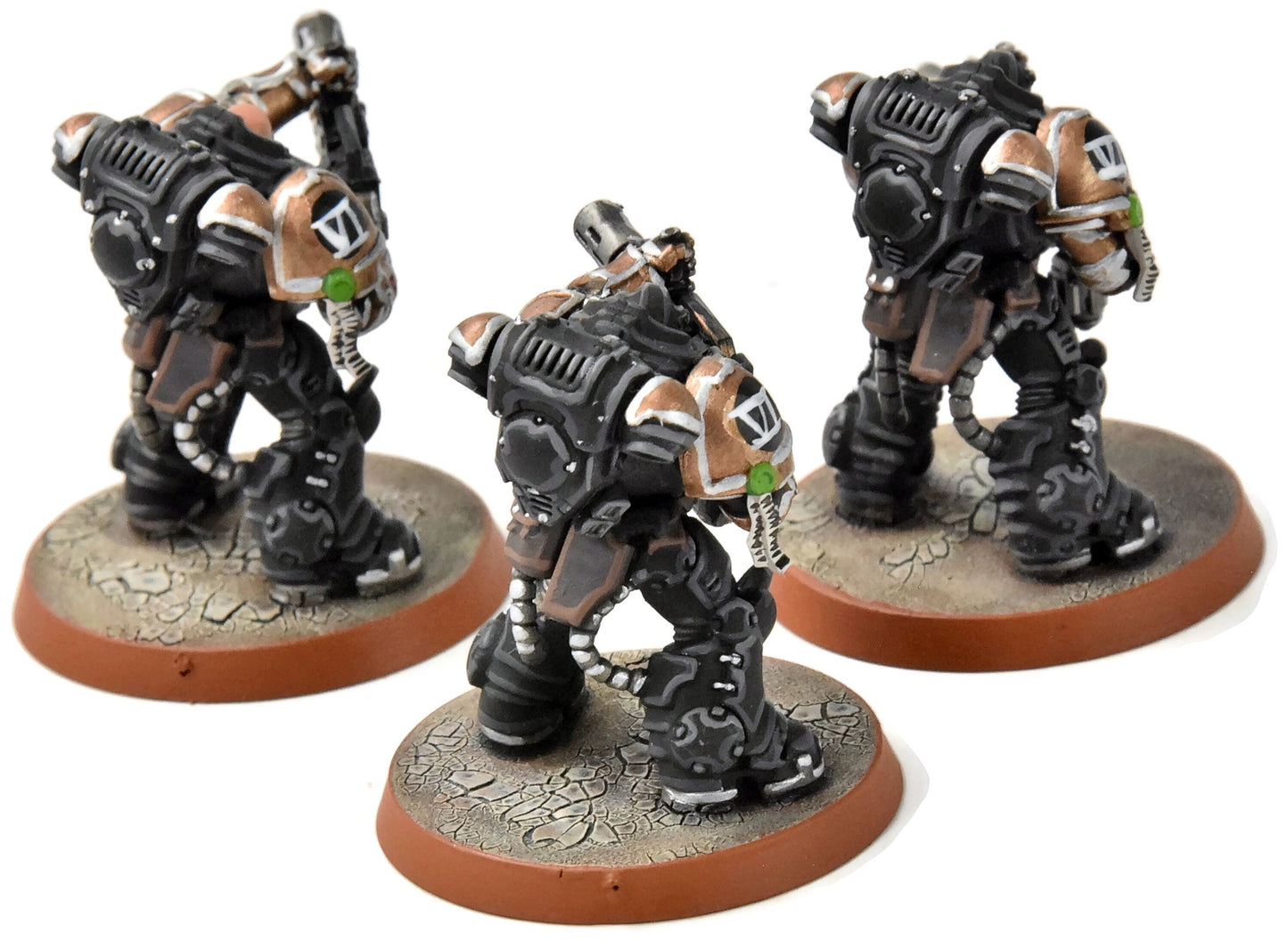 SPACE MARINES 3 Eradicators #5 PRO PAINTED Warhammer 40K