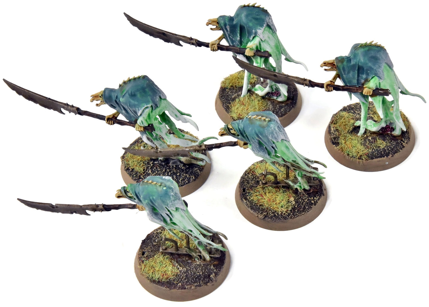 NIGHTHAUNT 5 Glaivewraith Stalkers #1 WELL PAINTED Warhammer Sigmar