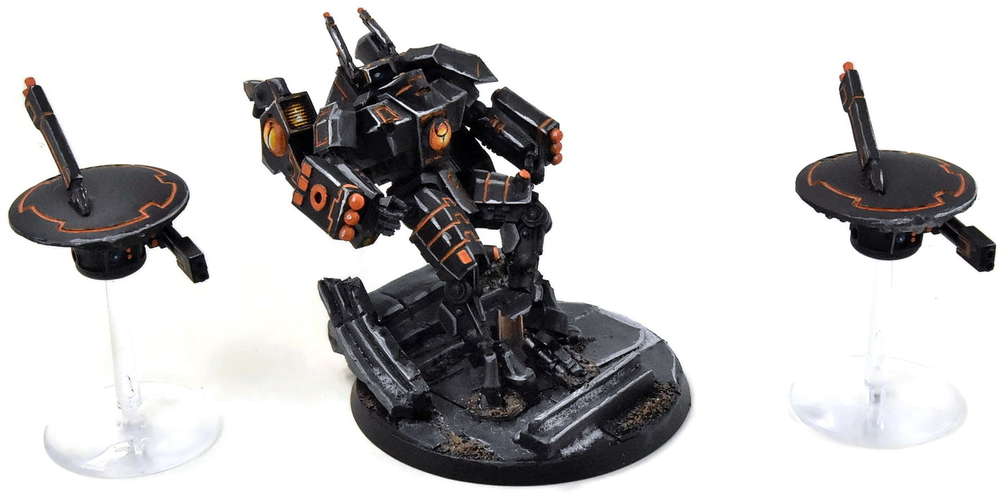 TAU EMPIRE Commander #1 WELL PAINTED Warhammer 40K 0502