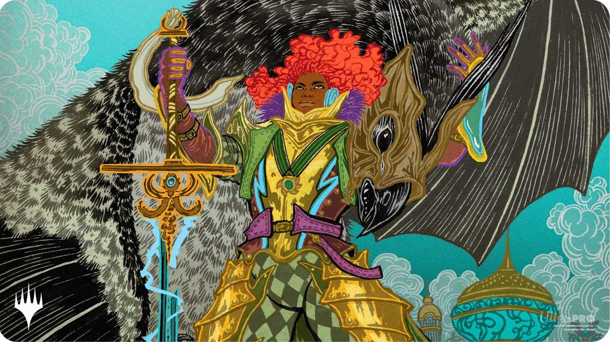 Tapis de jeu Ultra Pro MTG 2025 Multiplanar Race Set Borderless Racer 9