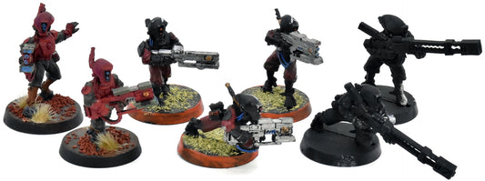TAU EMPIRE 7 Pathfinder Team #12 METAL Warhammer 40K