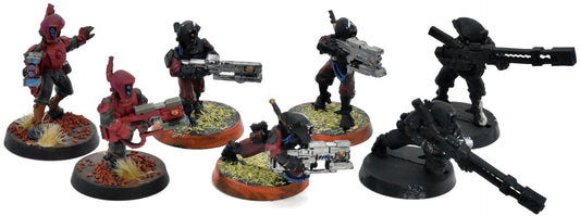 TAU EMPIRE 7 Pathfinder Team #12 METAL Warhammer 40K