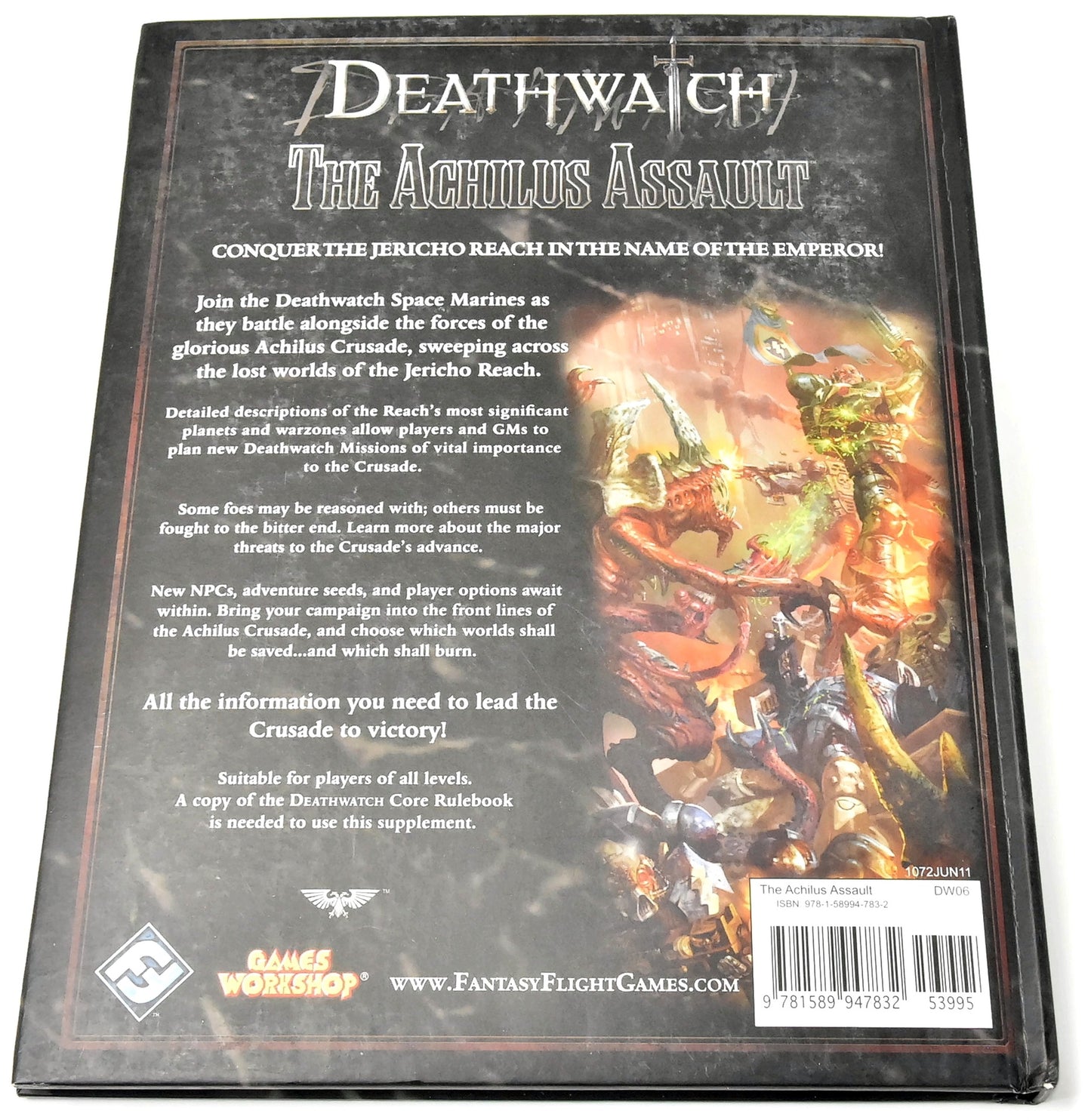 DEATHWATCH The Achilus Assault Used Very Good Condition Warhammer 40K
