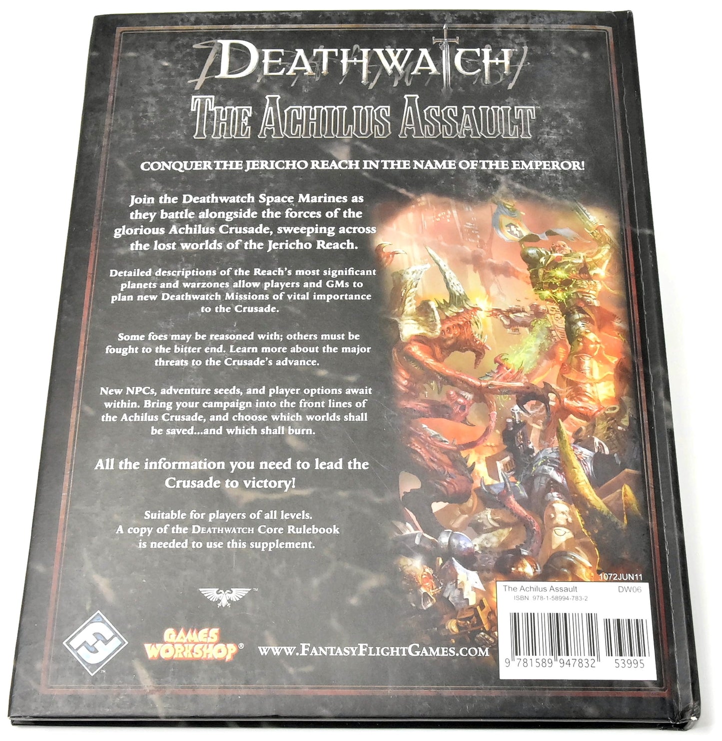 DEATHWATCH The Achilus Assault Used Very Good Condition Warhammer 40K