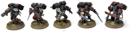 BLOOD ANGELS 5 Death Company With Jump Pack #19 PRO PAINTED Warhammer 40K