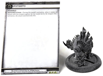 WARMACHINE Deathripper #1 METAL cryx