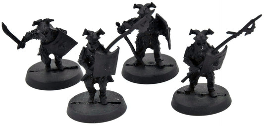 MIDDLE-EARTH 4 Easterling Warriors #1 METAL LOTR Easterlings