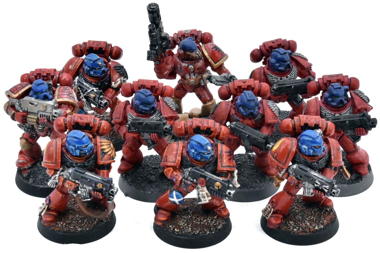 BLOOD ANGELS 10 Tactical Marines #5 Warhammer 40K
