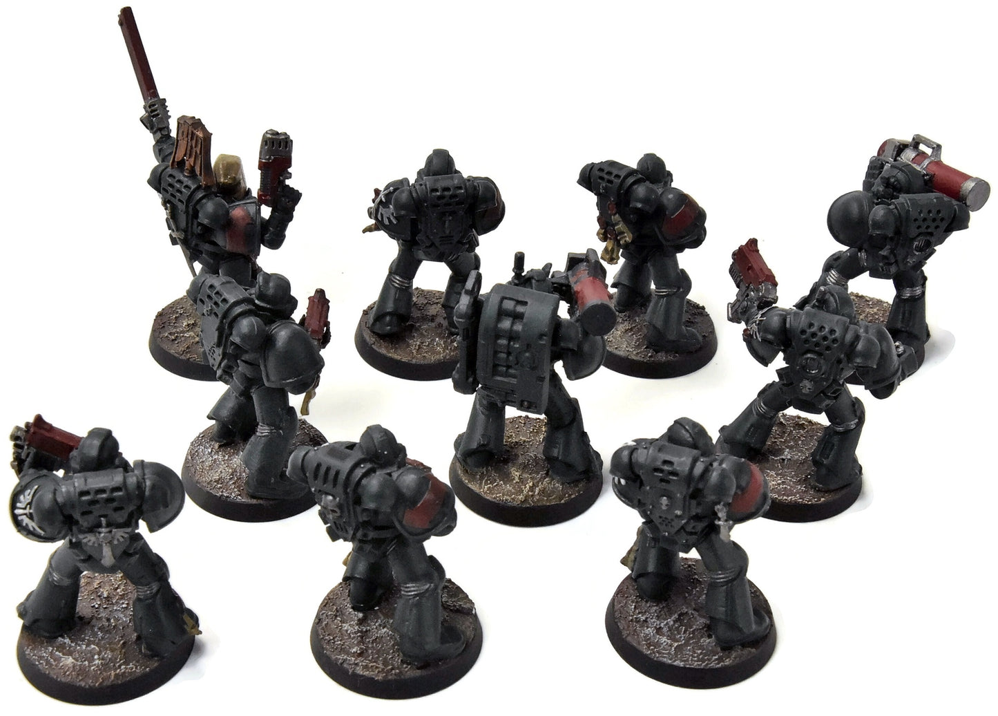 DARK ANGELS 10 Tactical Marines #2 Warhammer 40K