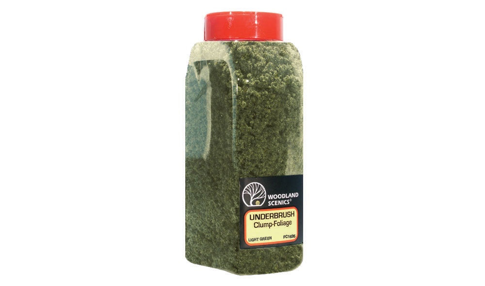 Woodland Scenics Shaker Underbrush light Green (32 Oz) FC1635