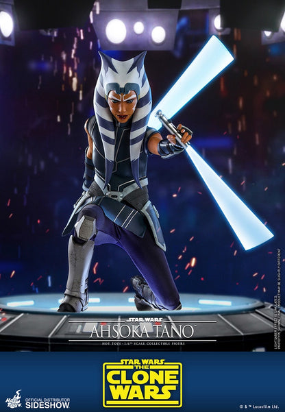 Figurine Ahsoka Tano à l'échelle 1/6 par Hot Toys, The Clone Wars