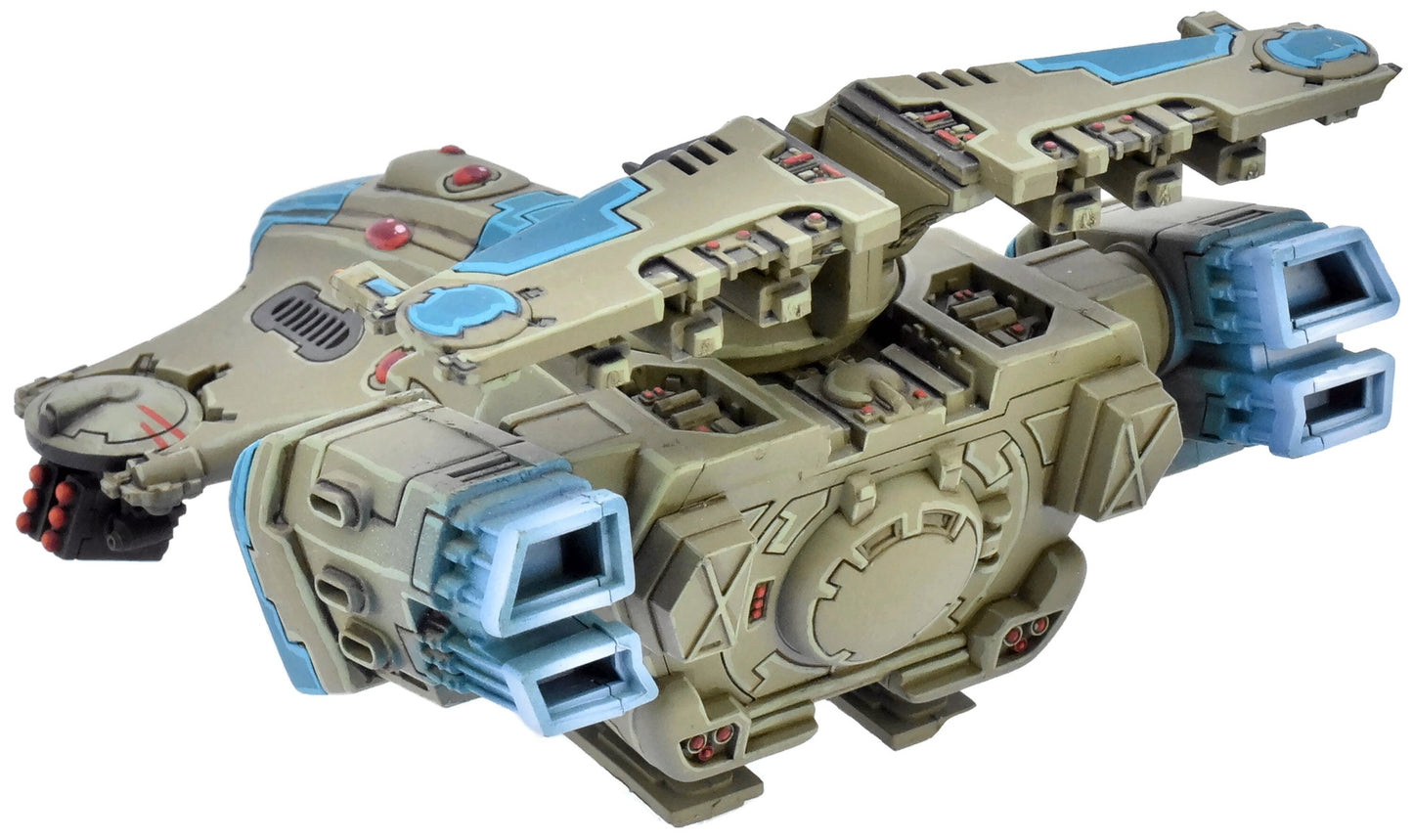 TAU EMPIRE Sky Ray Missile Defence Gunship #1 PRO PAINTED Warhammer 40K