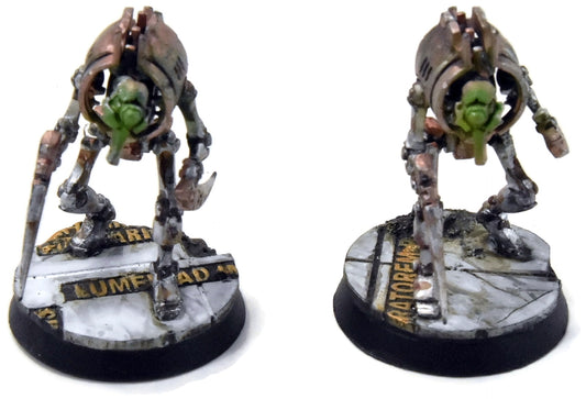 NECRONS 2 Cryptothralls #1 WELL PAINTED Warhammer 40K