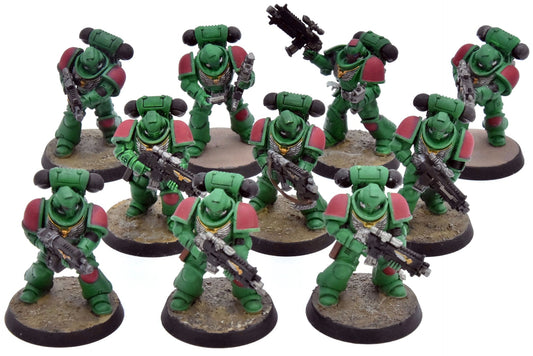 SPACE MARINES 10 Intercessors #1 Warhammer 40K Salamanders