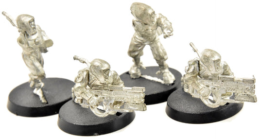 TAU EMPIRE 4 Pathfinders #8 METAL Missing Gun Warhammer 40K