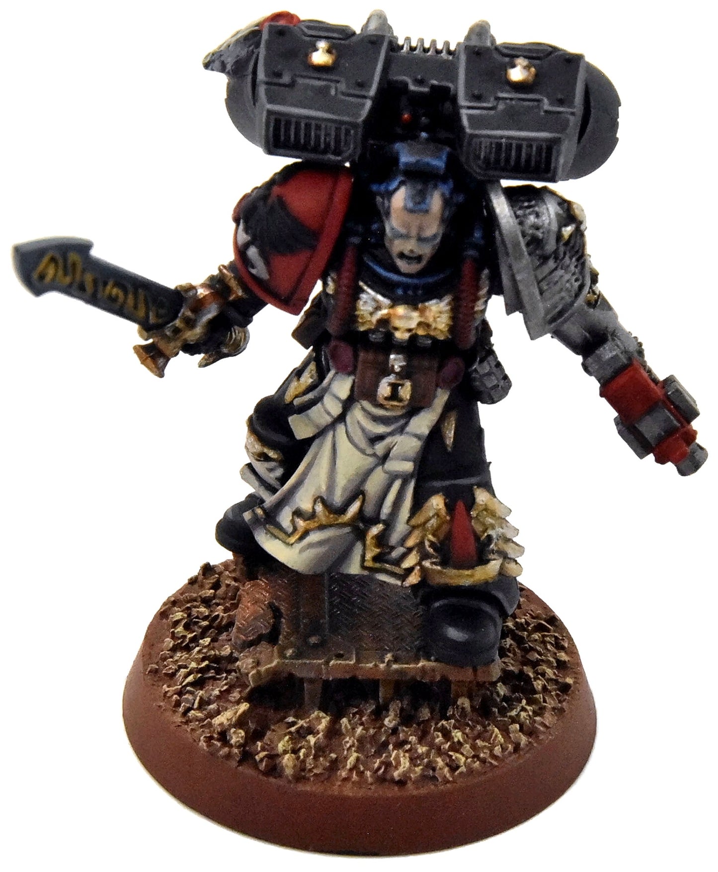 DEATHWATCH Librarian With Jump Pack #1 WELL PAINTED Warhammer 40K