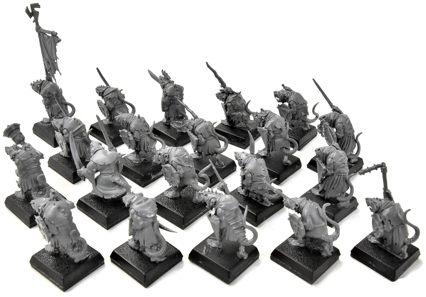SKAVEN 20 Clanrats #6 Fantasy
