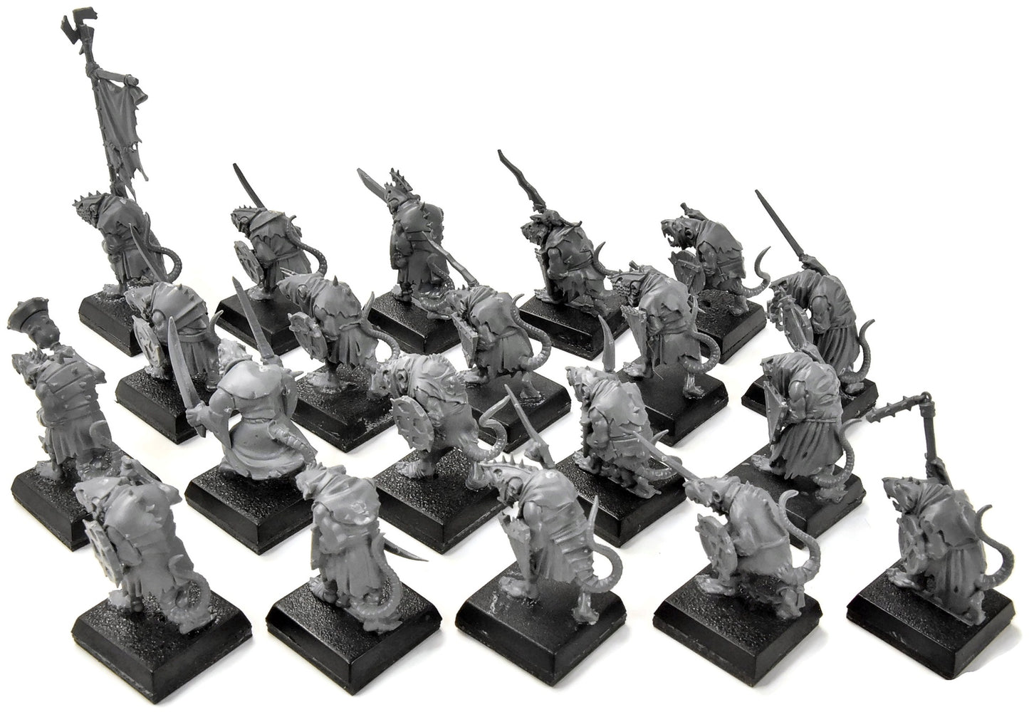 SKAVEN 20 Clanrats #6 Fantasy
