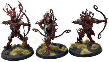 SYLVANETH 3 Kurnoth Hunters #3 Sigmar WELL PAINTED