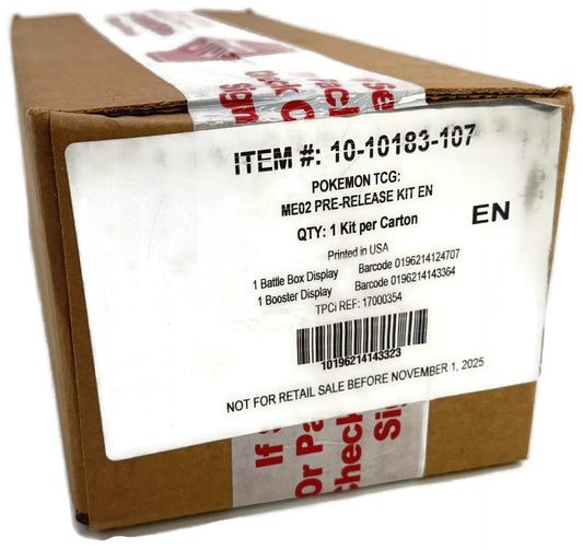 Pokemon TCG Prerelease Kit + Booster Box Phantasmal Flames (EN)