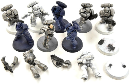 SPACE MARINES 10 Intercessors #2 some broken Warhammer 40K