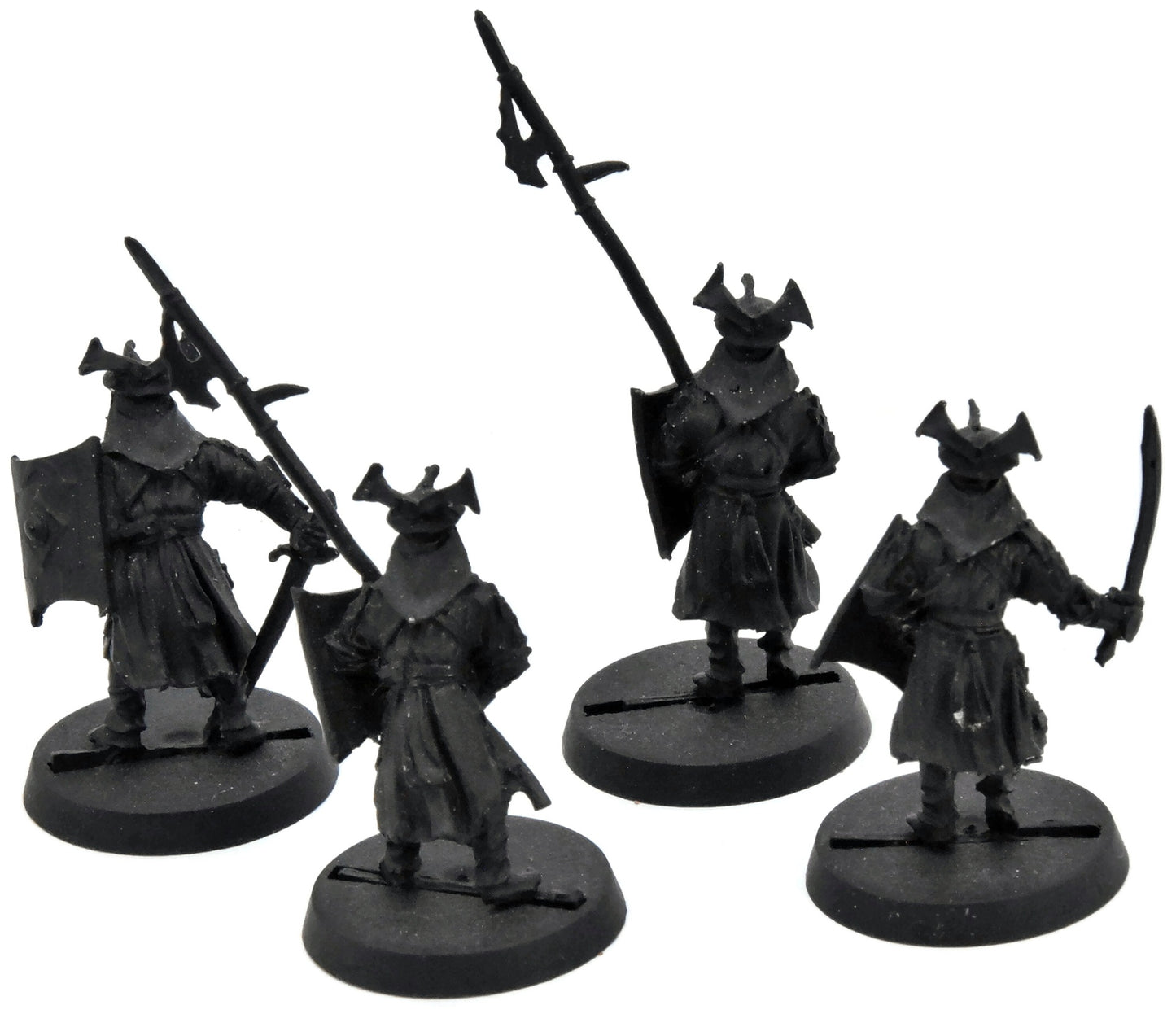MIDDLE-EARTH 4 Easterling Warriors #2 METAL LOTR Easterlings