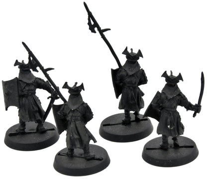 MIDDLE-EARTH 4 Easterling Warriors #2 METAL LOTR Easterlings
