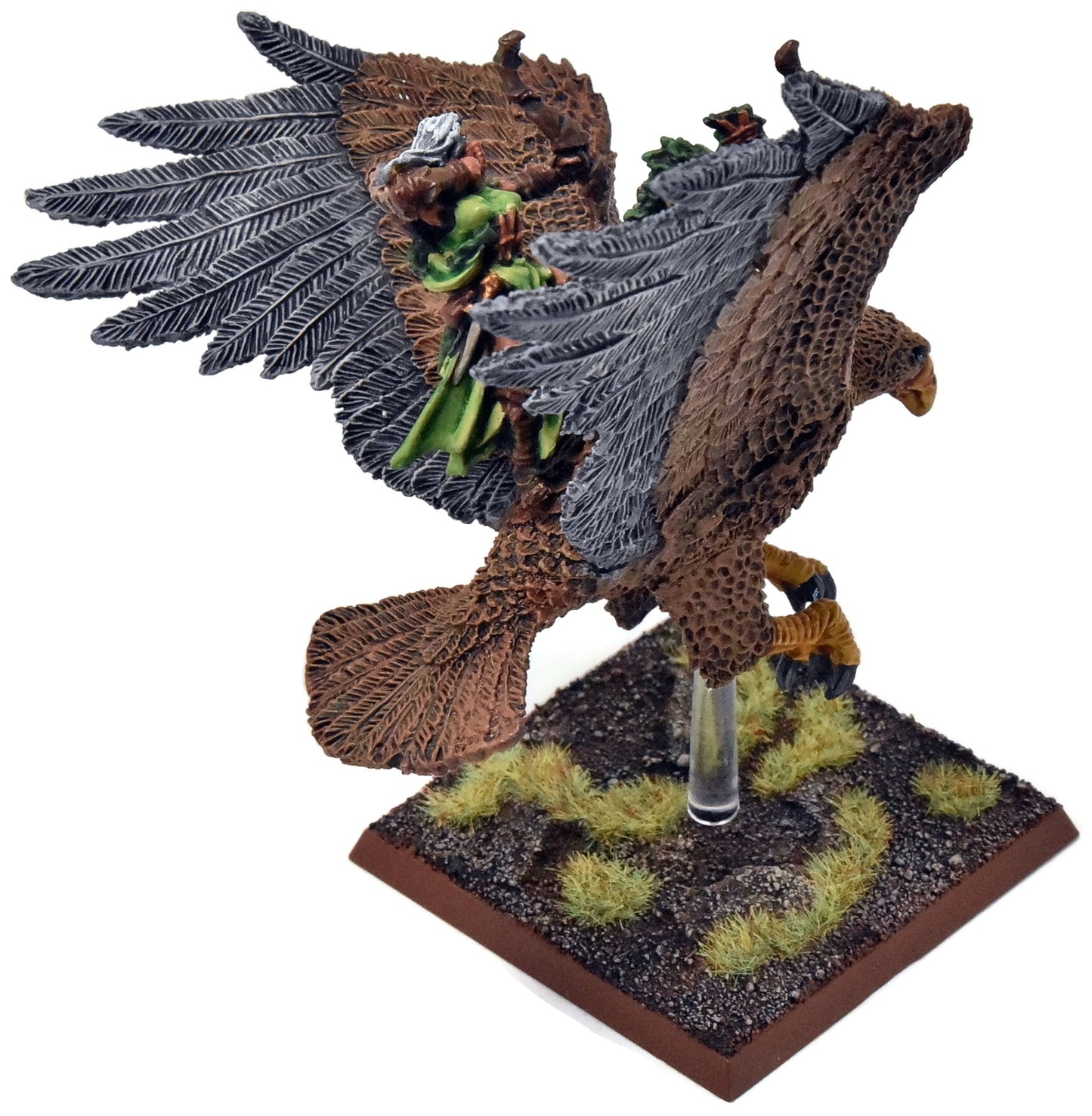 WOOD ELVES Giant Eagle With Waywatcher Converted #1 METAL Fantasy