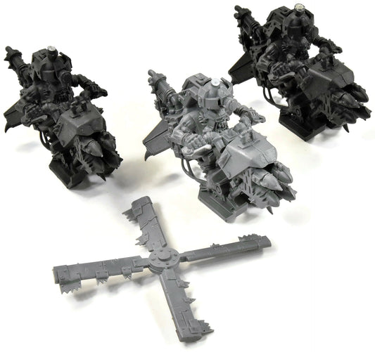 ORKS 3 Deffkoptas #2 missing Pieces Warhammer 40K