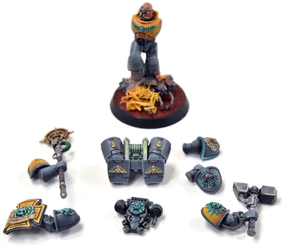 SPACE MARINES Captain #2 WELL PAINTED Warhammer 40K