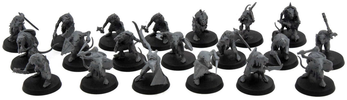 SKAVEN 20 Clanrats #2 Warhammer Sigmar
