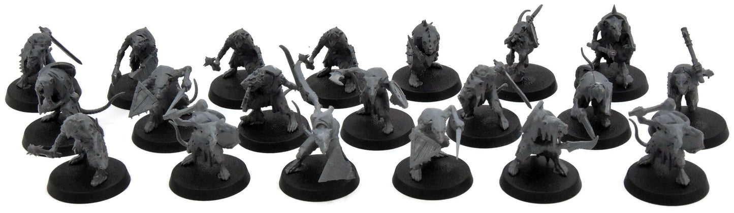 SKAVEN 20 Clanrats #2 Warhammer Sigmar