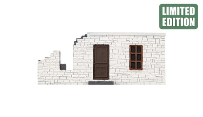Battlefield In A Box - Ruins Buildings (white/grey - Limited Edition)